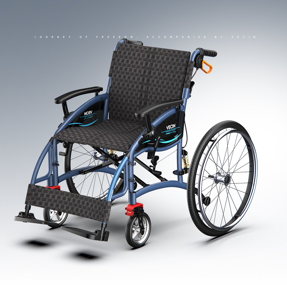 vecin a380 04 quickly aluminum manual wheelchair