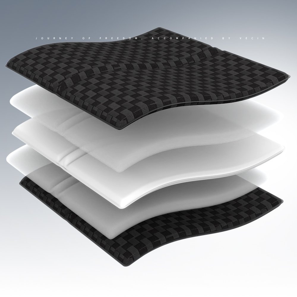 VECIN A380-06 Manual wheelchair carbon fiber transfer vecin a380 01 manual wheelchair