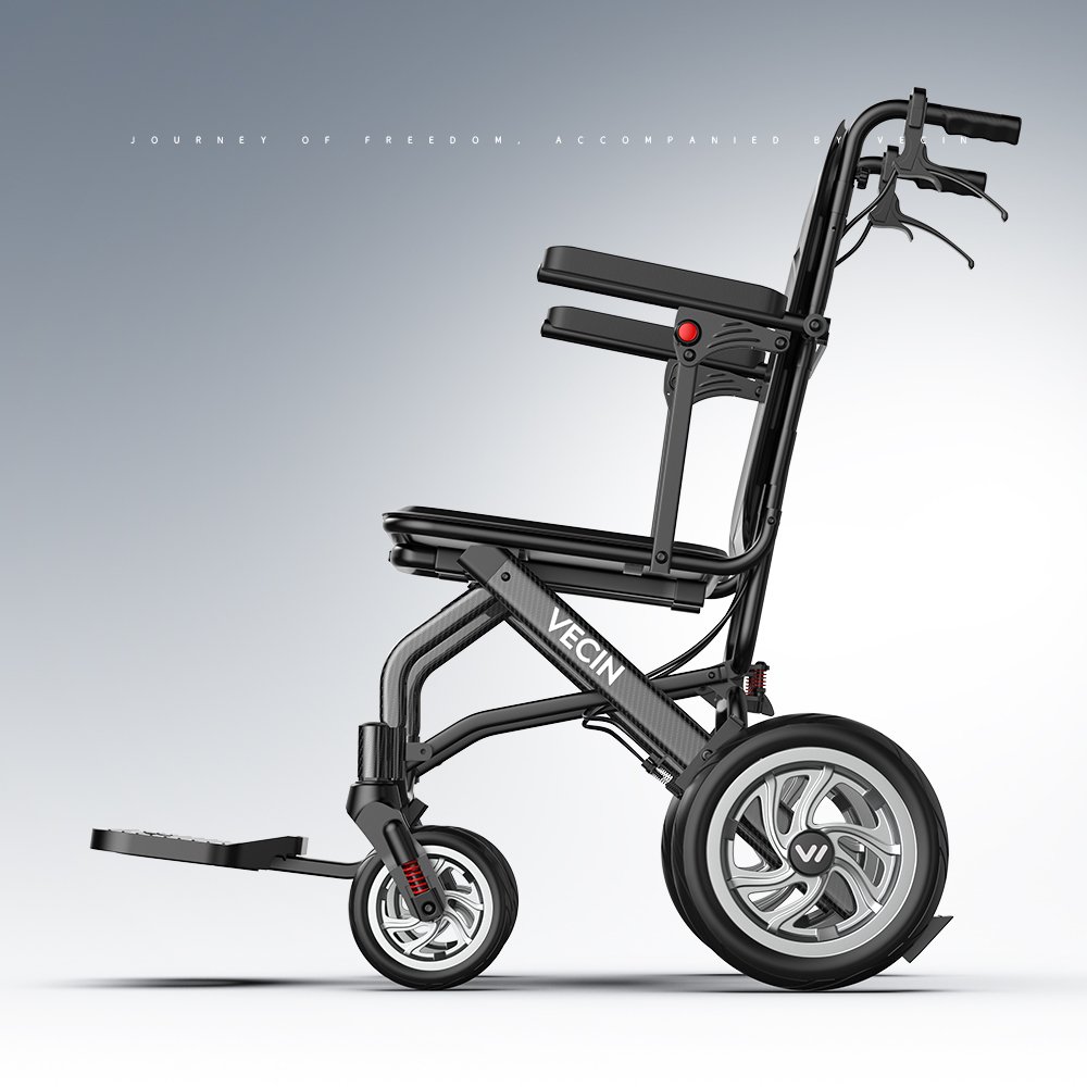 vecin vc676 06 manual wheelchair carbon fiber transfer