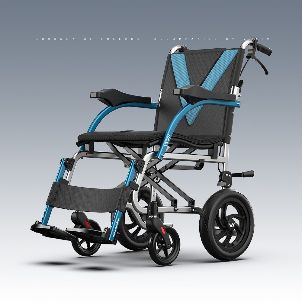 vc919 01quickly aluminum manual wheelchair